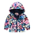 thumbnail image 1 of Jacket For Toddler Print Windproof Autumn Zipper Hooded Baby Boys Grils Boys & Kids Top Coat & Outerwear Multicolor 3 Years-4 Years, 1 of 6