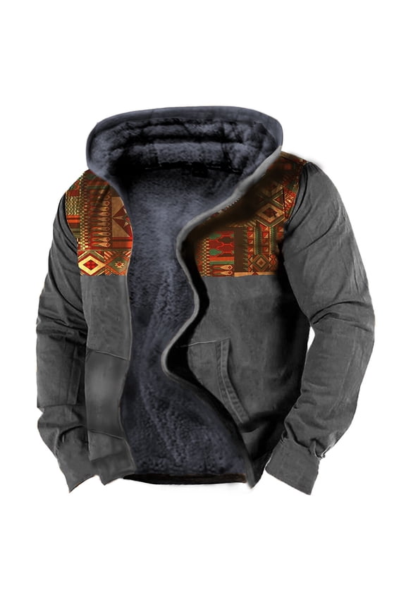 Jacket Hoodie print 3D Zip Jacket mens essentials zip hoodie Winter Wool JacketStreet Casual Pullover