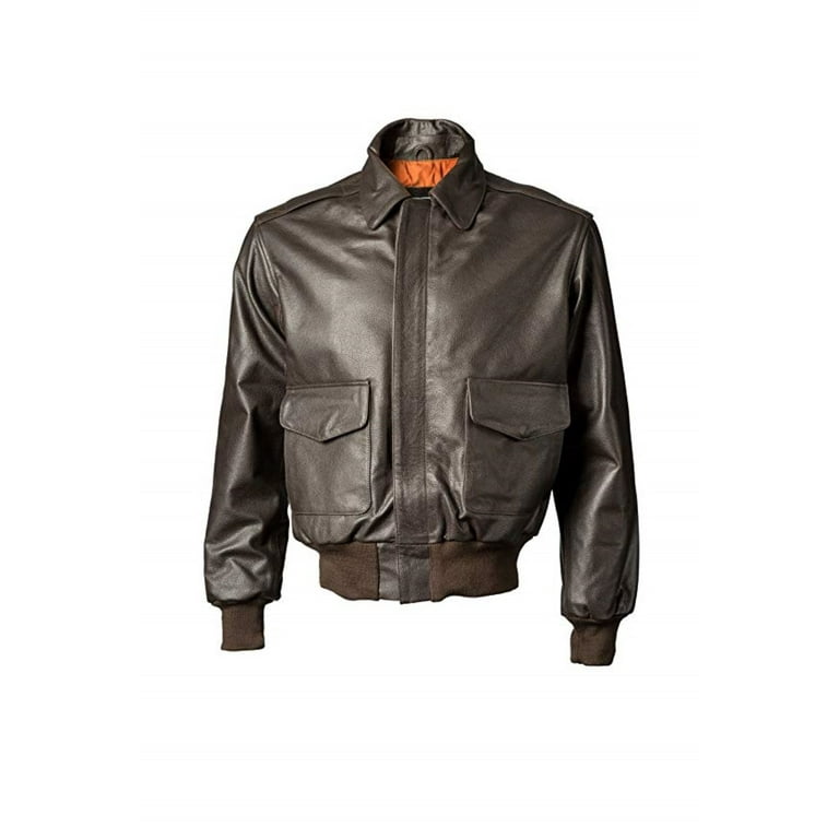 Leather military outlet jackets