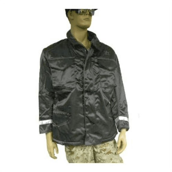Jacket, M65 MP-Tex Field Jacketwith Reflective Tape, Alpha, Replica Gray, Size L