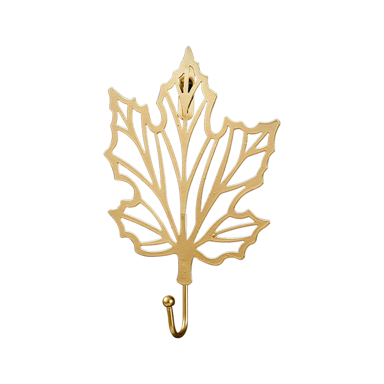 Jacket Rack Leaf Shaped Coat Hook Gold Ginkgo Leaf Hook Metal Ginkgo ...