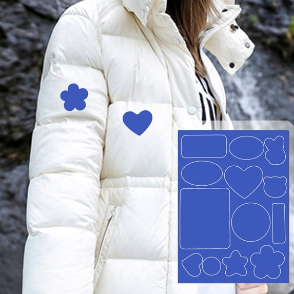 Down Jacket Repair Patch, Self Adhesive Patches, Patches For Clothes, Washable Seamless Adhesive Repair Patches for Down Jacket, Tent, Backpack & Inflatable Pad