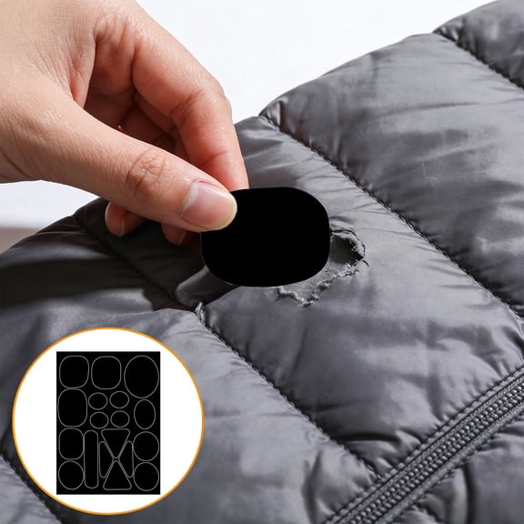 Down Jacket Repair Patch, Self Adhesive Patches, Patches For Clothes, Washable Seamless Adhesive Repair Patches for Down Jacket, Tent, Backpack & Inflatable Pad