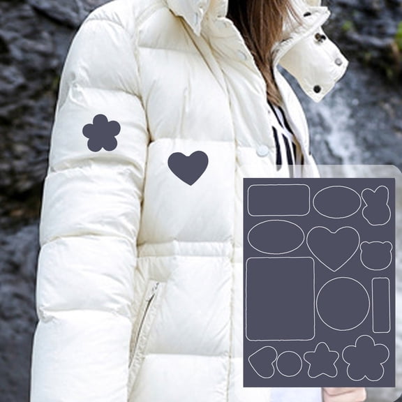 Down Jacket Repair Patch, Self Adhesive Patches, Patches For Clothes, Washable Seamless Adhesive Repair Patches for Down Jacket, Tent, Backpack & Inflatable Pad