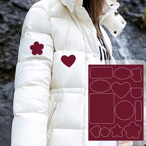 Down Jacket Repair Patch, Self Adhesive Patches, Patches For Clothes, Washable Seamless Adhesive Repair Patches for Down Jacket, Tent, Backpack & Inflatable Pad