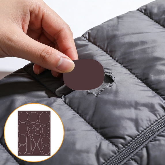 Down Jacket Repair Patch, Self Adhesive Patches, Patches For Clothes, Washable Seamless Adhesive Repair Patches for Down Jacket, Tent, Backpack & Inflatable Pad