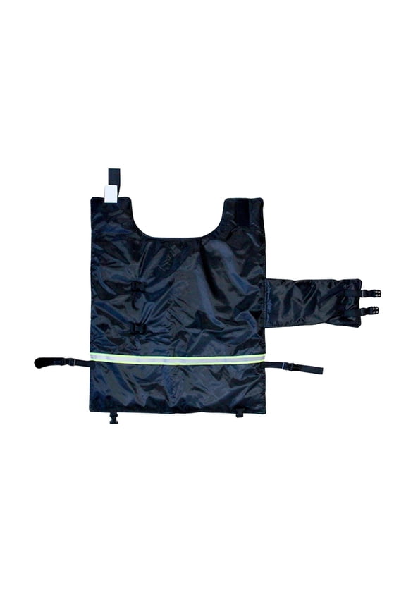 Jacket Thickened Thermal Insulation for Keep Warm Pasture Livestock Black