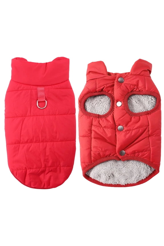 Jacket Vest Small Coats For Winter Cold Weather Warm Jacket Puppy Coat Red Jackets Cat Coats