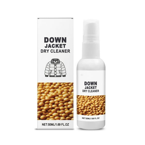 Down Jacket Wash Formula Natural Fluffiness and Delicate Down Structure While Eliminating Tough Stains and Odors for All Types of Down Fabrics and Garments