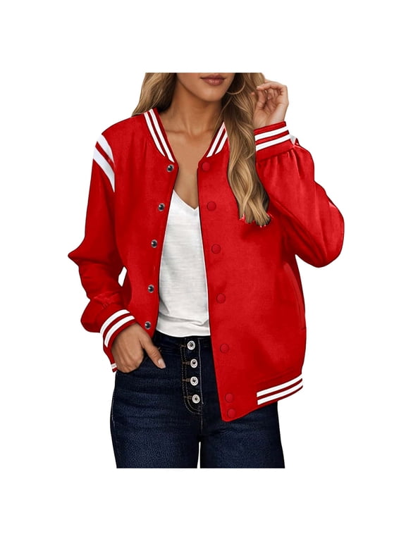 Jacket Women Summer Jacket Lightweight Zip Sweat Jacket Short Pilot Jacket Plain Jacket Thin Long Sleeve Transition Jacket College Jacket Girls Jacket Women Jacket Hiking
