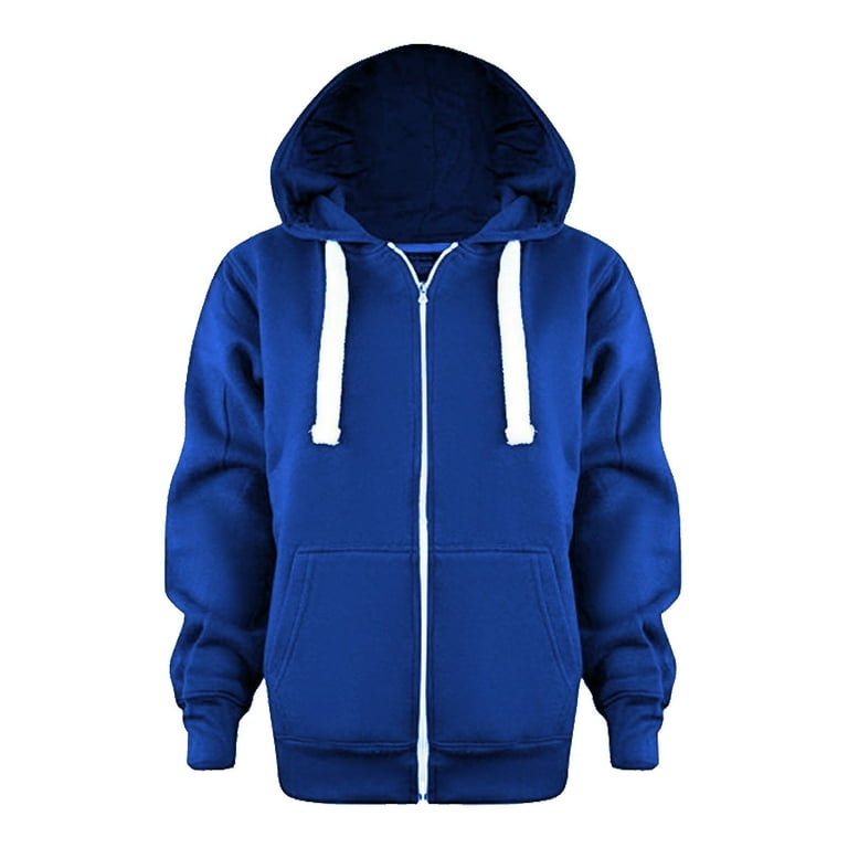 Jacket for Toddler Sweatshirt Color Solid Zip Long Hoodie Top Boys Sleeve Up Girls Boys Kid Coats
