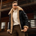thumbnail image 1 of Jacket with Faux Fur Collar and Pockets (XL, Black), 1 of 5