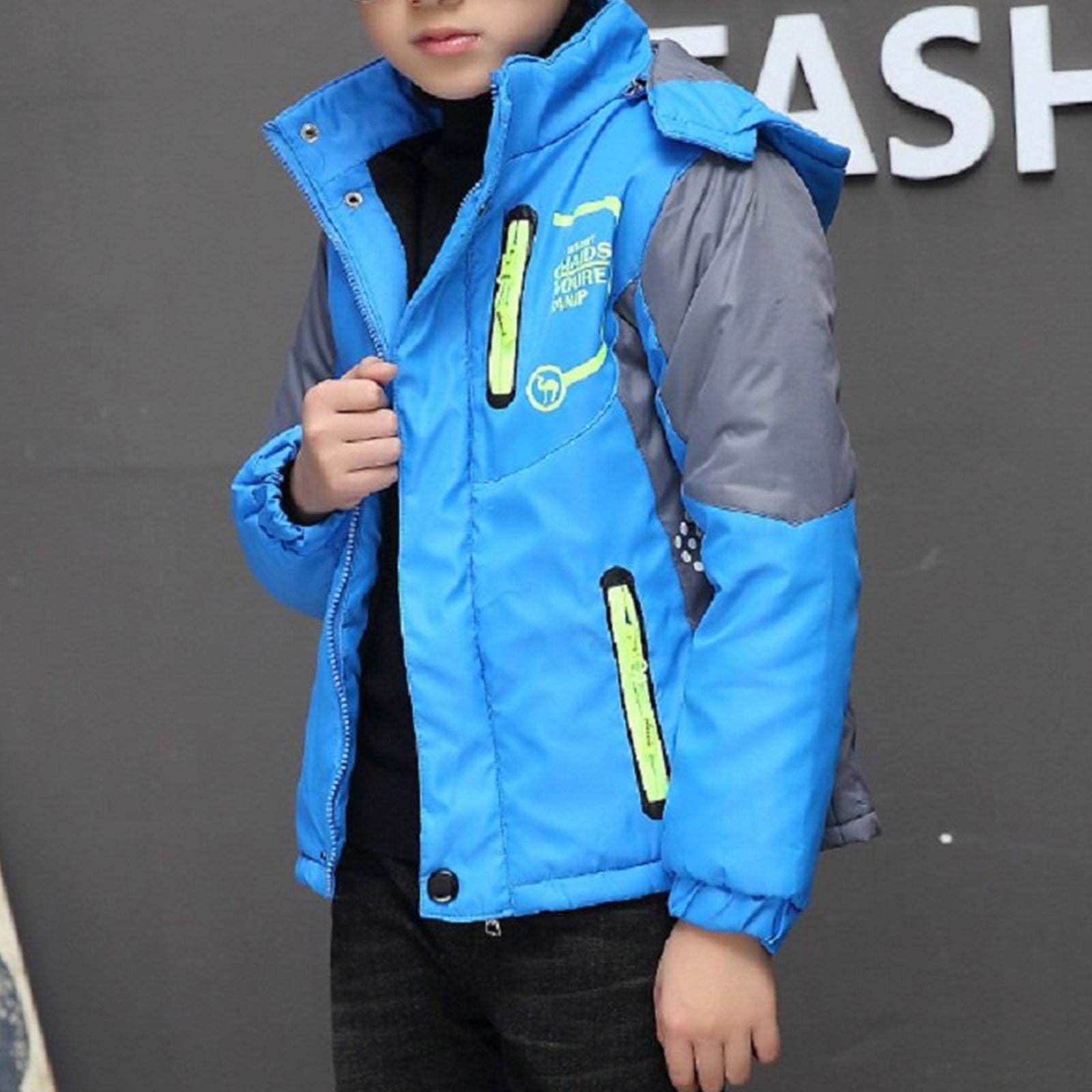 Jackets for Boys 10-14 Kids Baby and Toddler Girls' Medium Weight Wind-Resistant, Water-Resistant Puffer Jacket Boys Winter Puffer Jacket Kids Hooded Quilted Coat