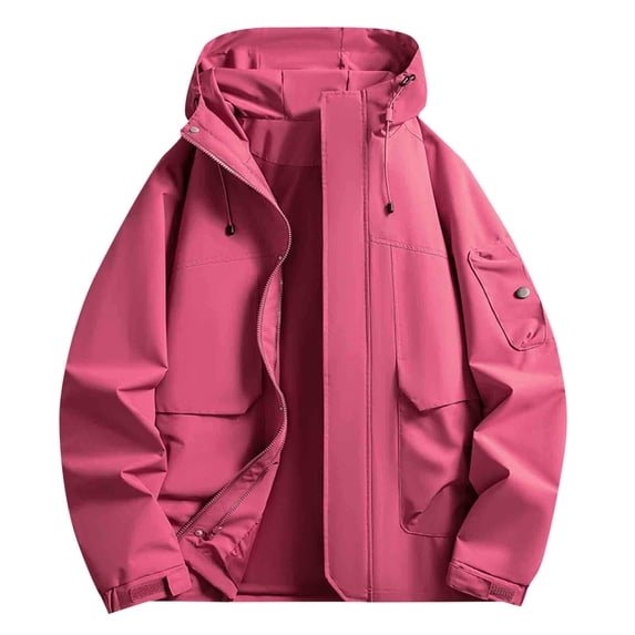 Jackets For Men Sevevn Unisex Ski Jacket Waterproof Warm Coat Winter Snow Coat Hooded Outwear Jacket