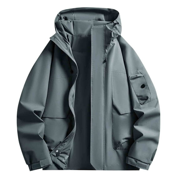 Jackets For Men Sevevn Unisex Men Women's Ski Jacket Waterproof Warm Coat Winter Fleece Snow Coat Hooded Snowboarding Jacket