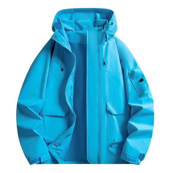 Jackets For Men Sevevn Unisex Ski Jacket Waterproof Warm Coat Winter Snow Coat Hooded Outwear Jacket