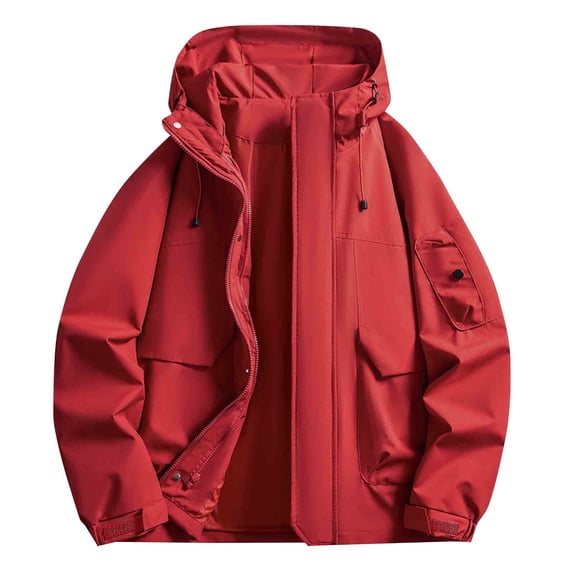Jackets For Men Sevevn Unisex Ski Jacket Waterproof Warm Coat Winter Snow Coat Hooded Outwear Jacket