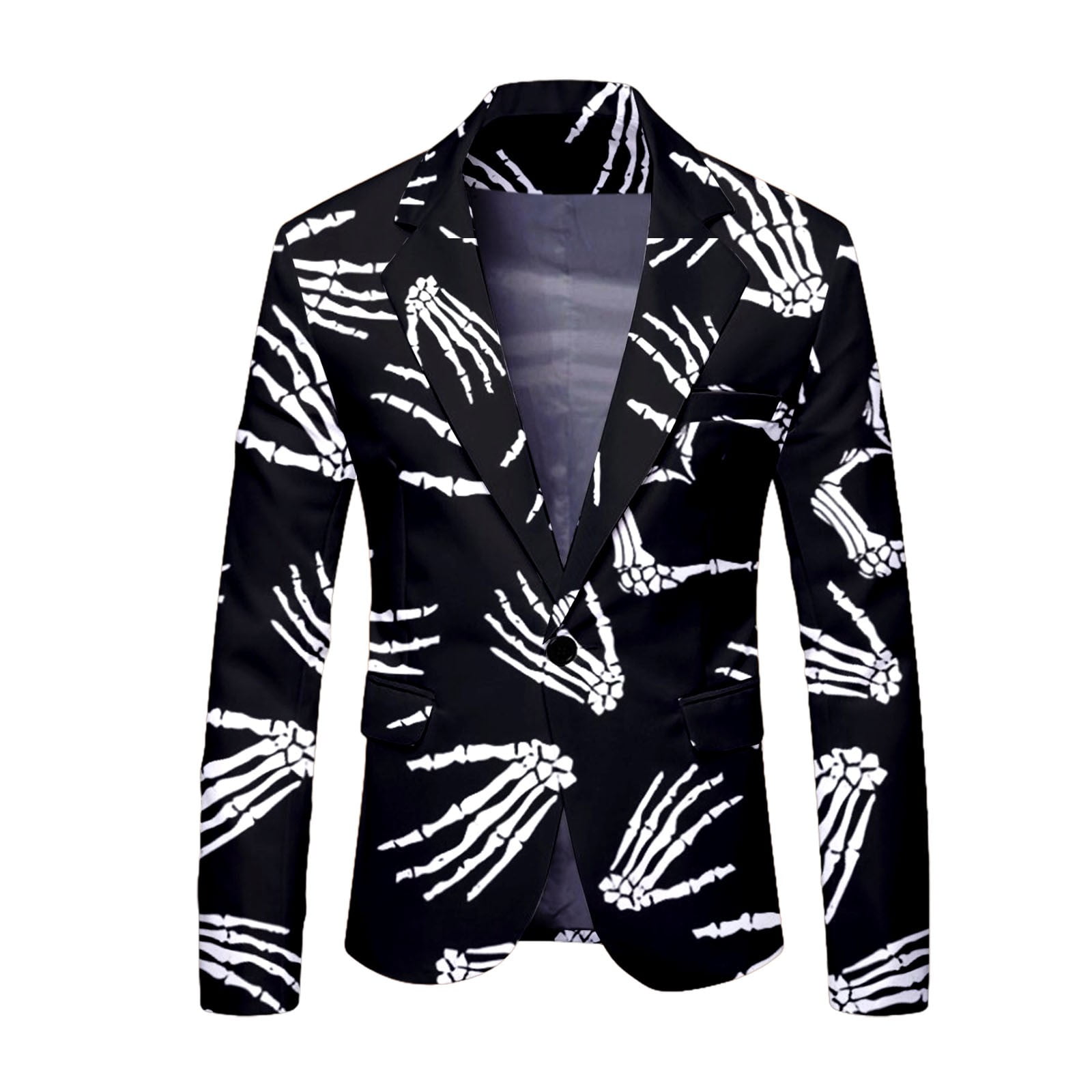 Jackets for Men,Men's Floral Tuxedo Jacket Embroidered Stylish Suit