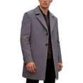 thumbnail image 1 of Jackets for Men, Mens Long Trench Coat Button Trendy Casual Jacket | Fall Winter, Single Breasted, Everyday Wear, Pockets, Outerwear, Notched Lapel, Long Overcoat, Regular Fit, 1 of 9