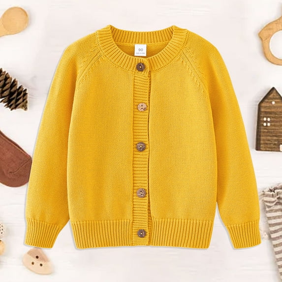 Jackets for Boys Size 8 Girls Oversized Cardigan Sweaters Kids Fashion Open Front Long Sleeve Knit Sweater 5-14 Years School Uniform Sweater