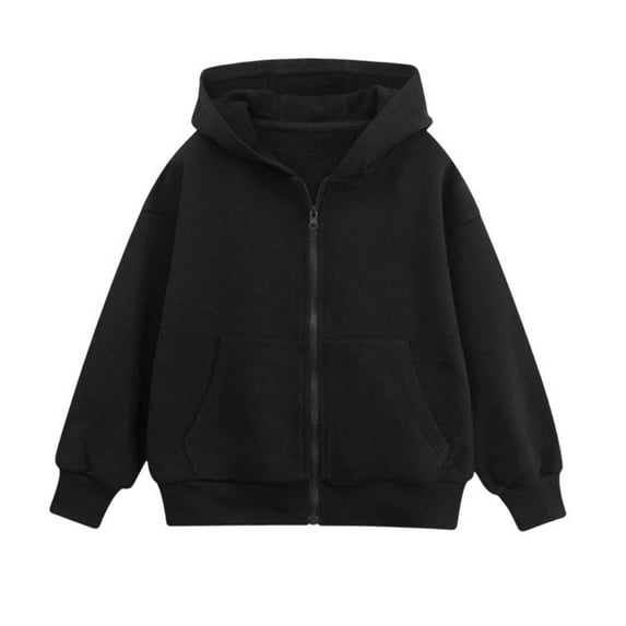 Jackets for Girls,Girls Hooded Zip Up Jacket Lightweight Outerwear Casual Pullover Coat For Teens Youth Autumn Winter Fashion(Size:15-16Years)