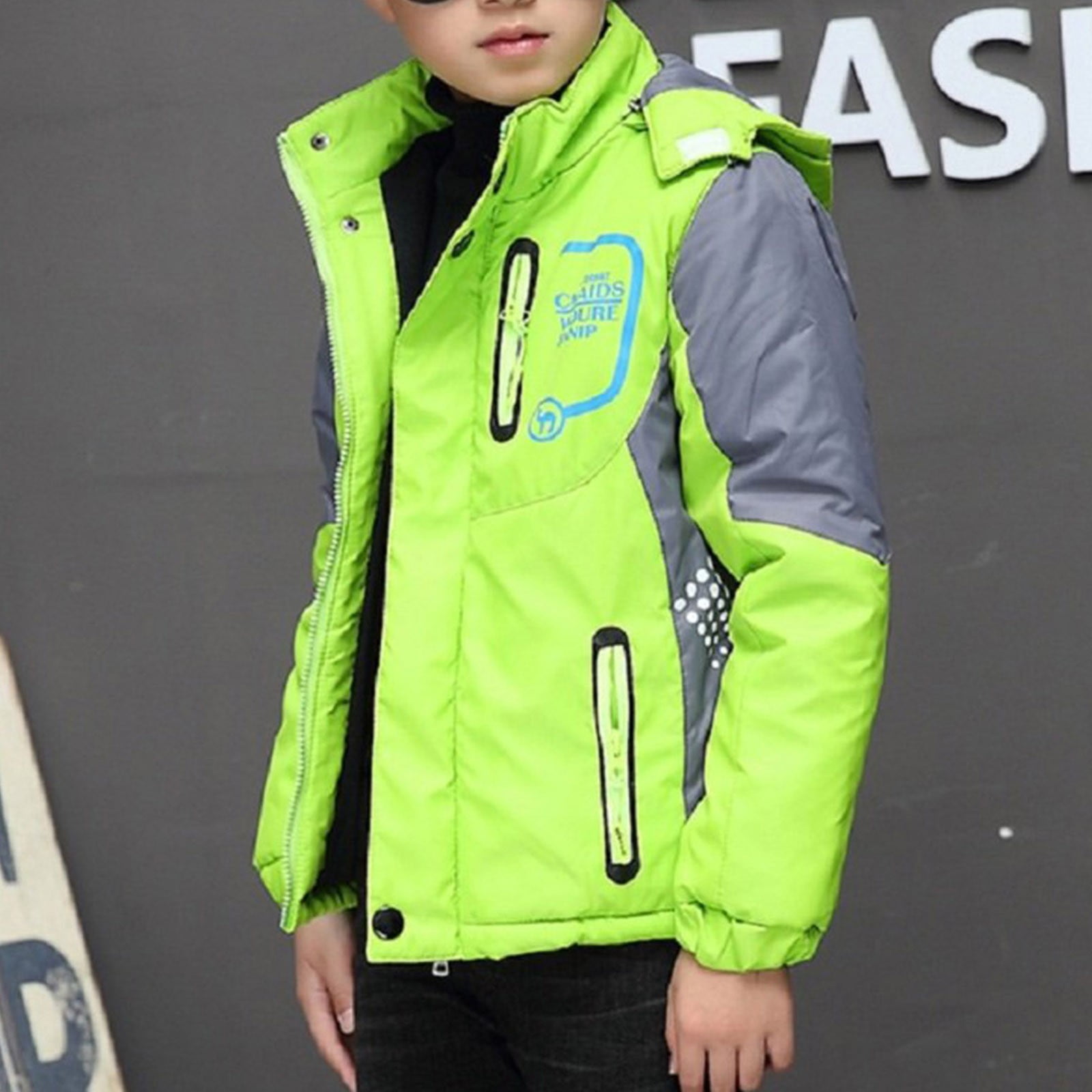 Jackets for Girls Size 6 Girls Boys Winter Coats, Kids Lightweight Water-Resistant Windproof Packable Hooded Down Like Padding Jacket 4-12 Years
