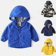thumbnail image 1 of Jackets for Kids 3T Toddler Boys Lined Windbreaker Kids Lightweight Zip Up Hooded Jacket Toddler Casual Hiking Outerwear Hiking Clothes, 1 of 4