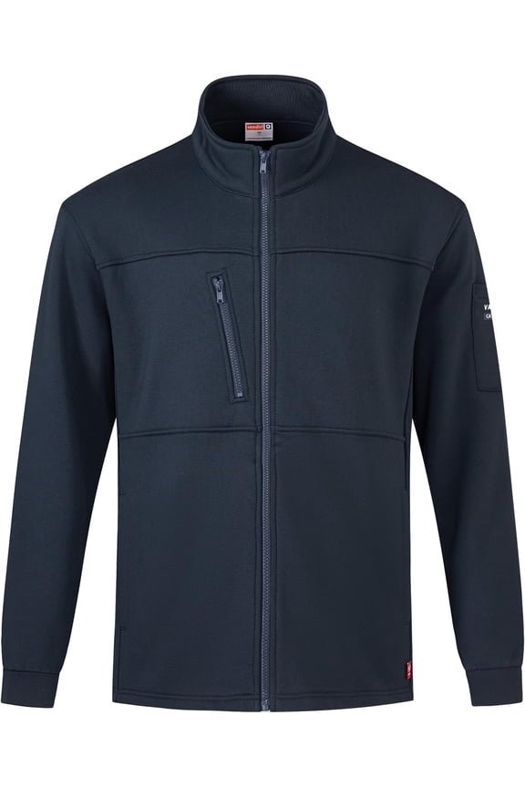 Jackets for Men Insulated Coat 12oz Fire Resistant Winter Outwear Sweatshirt Heavy Weight