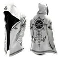 thumbnail image 1 of Jackets for Men Norse Mythology Hooded Jacket Long Sleeve Relaxed Fit Casual Cardigan Coat Streetwear Fall Jacket Casual, 1 of 5