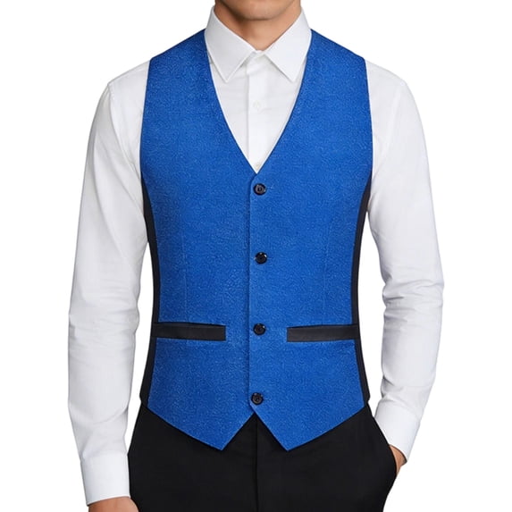Jackets for Men, Men's Spring Fall Suit Vest, Slim Fit Business Waist Coat