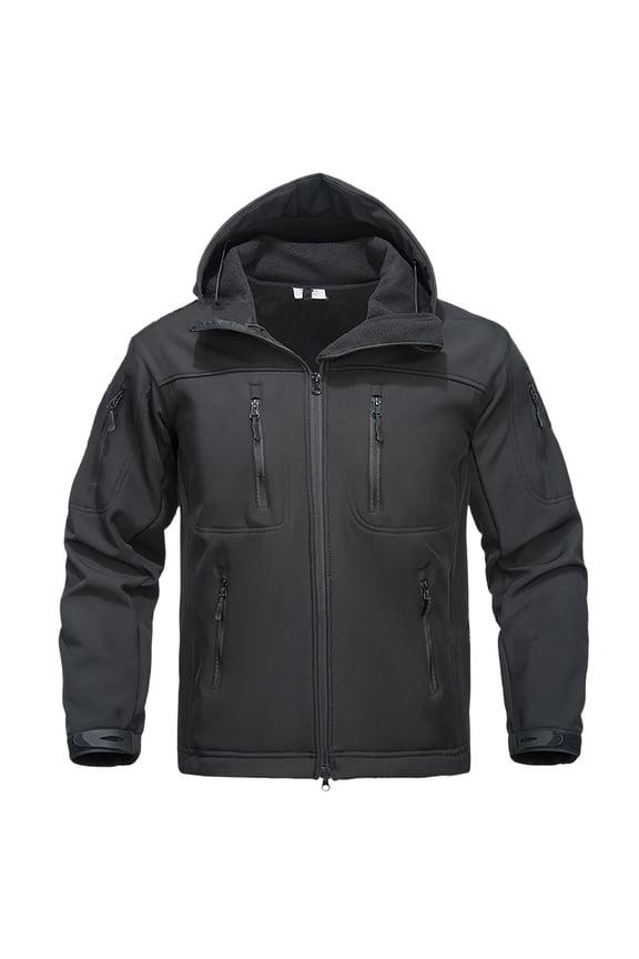 Jackets for Men, Performance Waterproof Windbreaker Soft Shell Jackets, Fleece Lined, for Ski Snow Winter