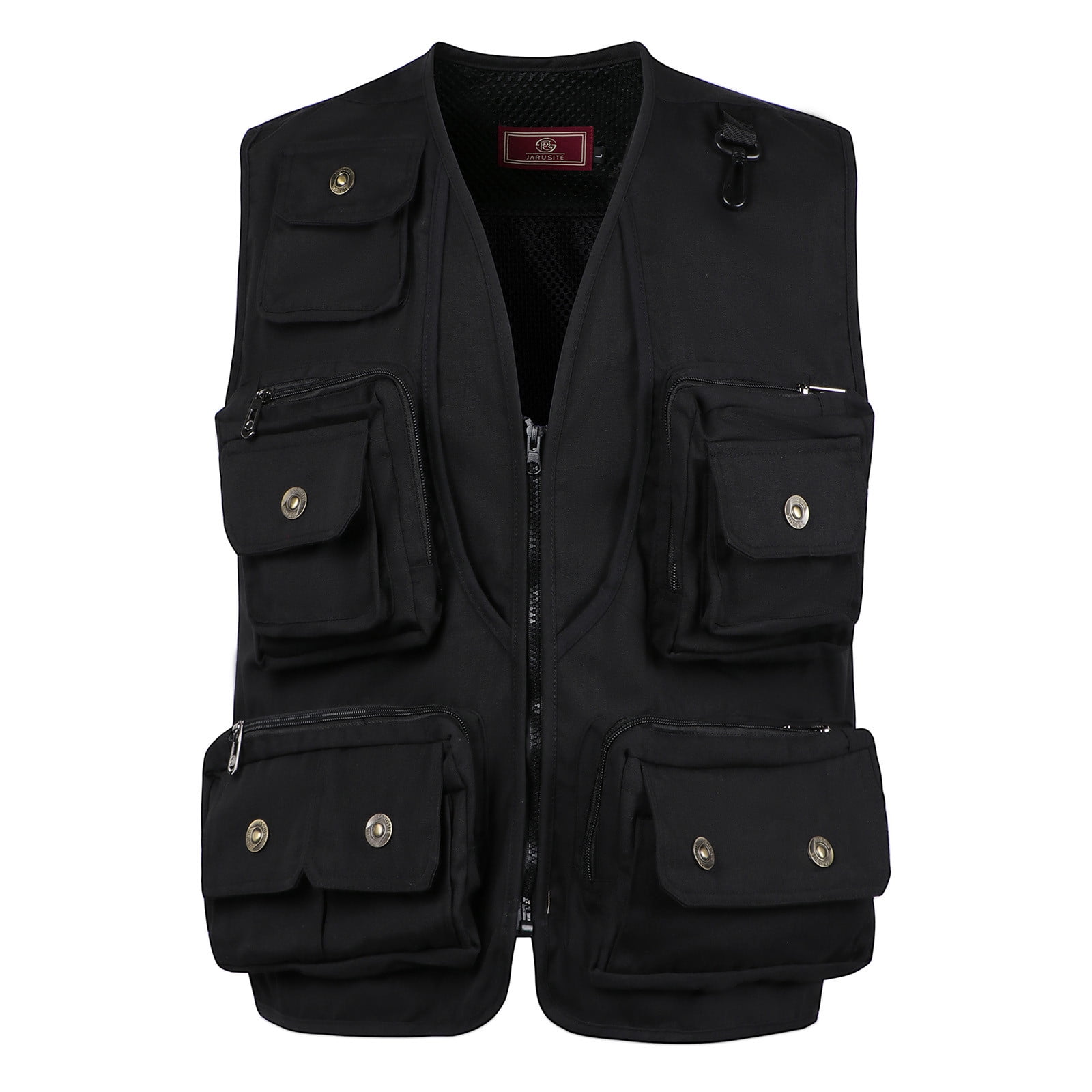 Real Leather Men's Fishing Vests & Gilets