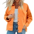 thumbnail image 1 of Jackets for Women Fall Jacket Women's Retro Street Style Denim Jacket With Edges, 1 of 5