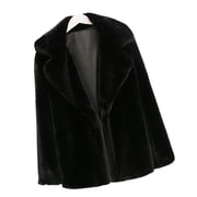 Jackets for Women Plus Size Sherpa Faux Fur Plush Outerwear Button Down Parka Coat Winter Warm Oversized Outwear