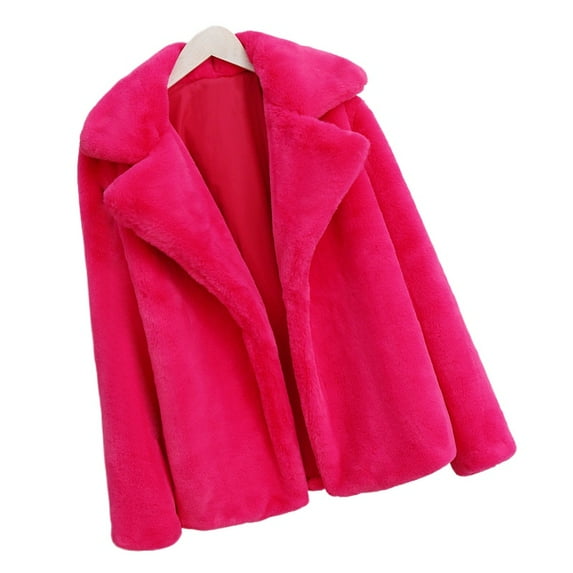 Jackets for Women Plus Size Sherpa Faux Fur Plush Outerwear Button Down Parka Coat Winter Warm Oversized Outwear