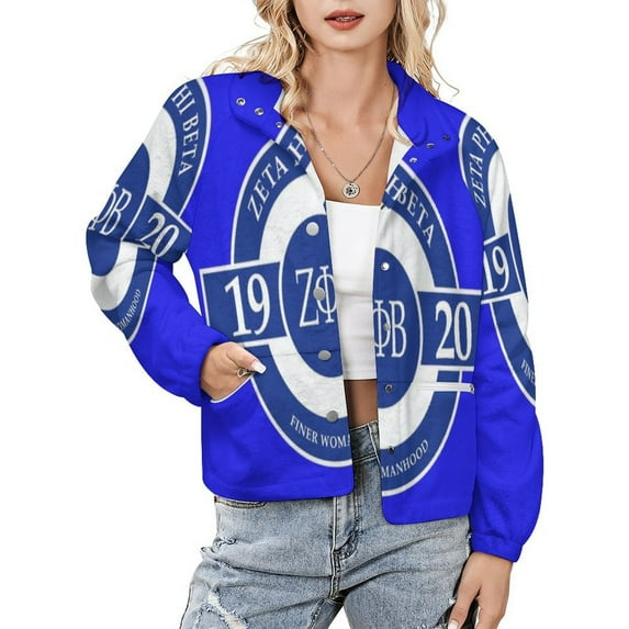 Jackets for Women Winter Coat Jackets Flannel Stand Collar Jacket(Z PHI B 1920,Size:S-4XL)