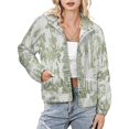 thumbnail image 1 of Jackets for Women Winter Coat Jackets Flannel Stand Collar Jacket(Zen Garden Green,Size:S-4XL), 1 of 7