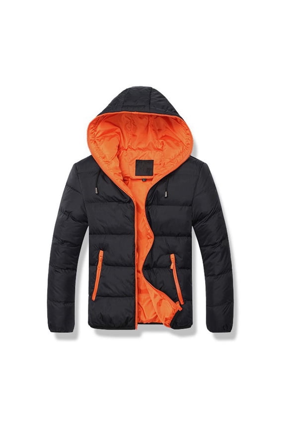 Jackets for Women Winter Puffer Jacket Coats Zippered Double Pocket Long Sleeve Hooded Casual Fashion Parkas with Pockets