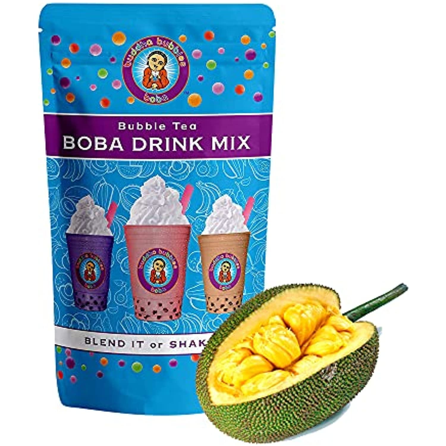 Jackfruit Boba / Bubble Tea Drink Mix Powder By Buddha Bubbles Boba 1