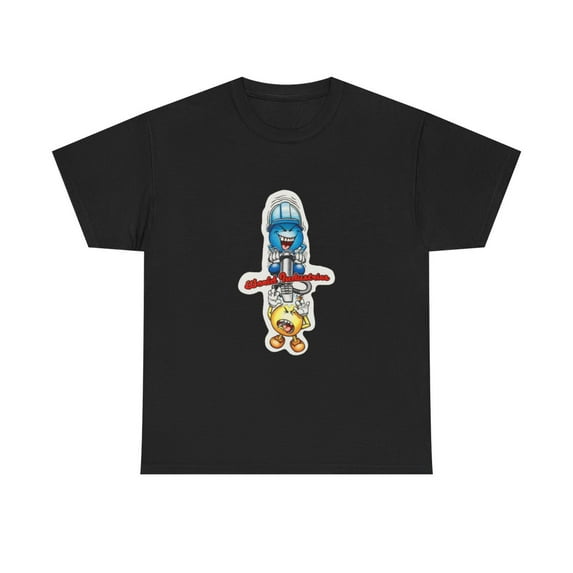 Jackhammer Flameboy World Industries '01 Skateboard Vintage Classic TShirt Print - Black / M