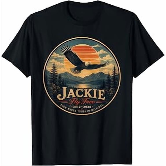 Jackie Bald Eagle Memorial 2012-2026 Wildlife Remembrance T-Shirt