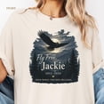 thumbnail image 1 of Jackie Bald Eagle Memorial Shirt, 2012-2026 Eagle Tribute Tee, Fly Free Jackie Shirt, Wildlife Remembrance Gift, 1 of 6