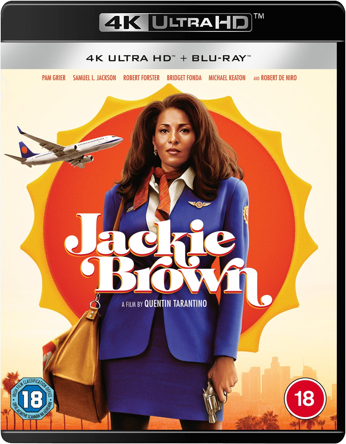 Jackie Brown (4K Ultra HD) Samuel L. Jackson Michael Bowen Robert De Niro Tangie Ambrose