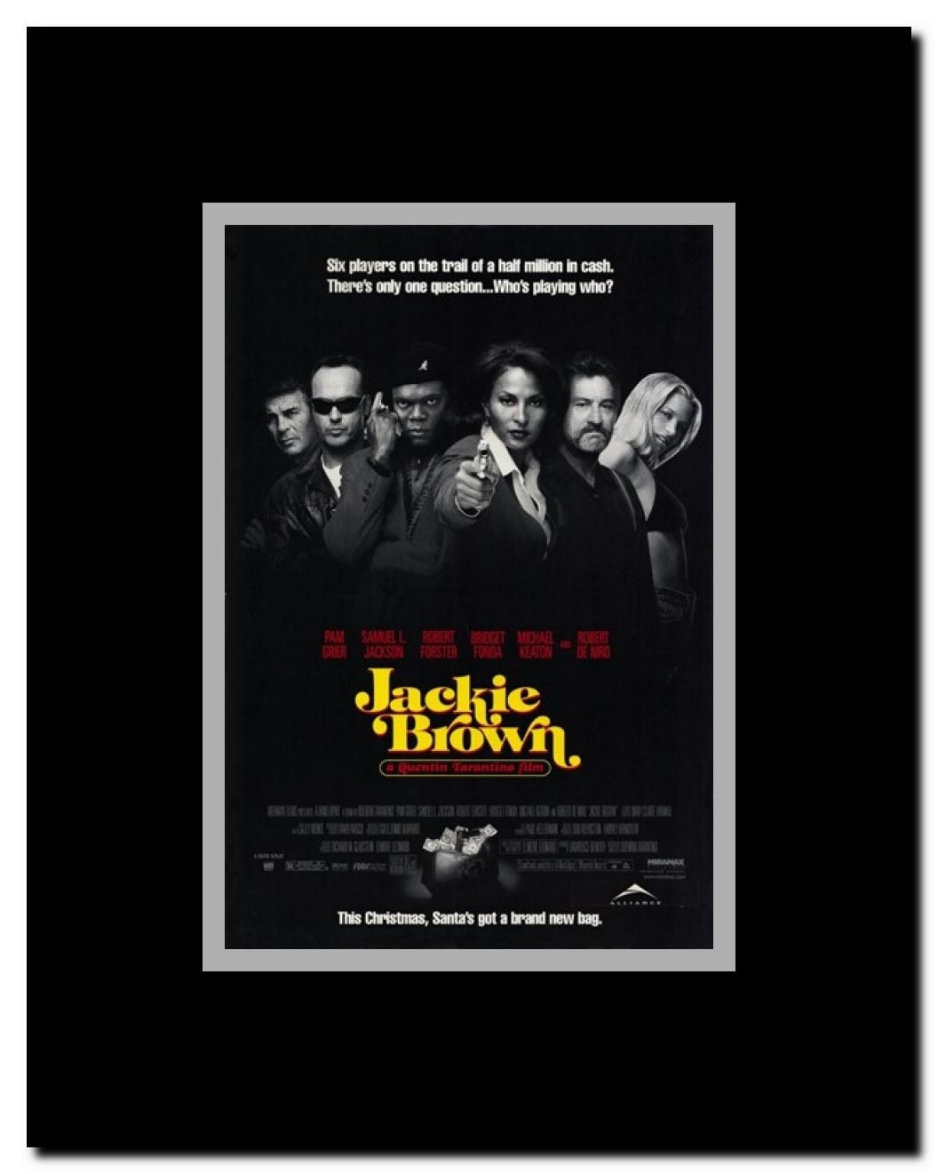 Jackie Brown Framed Movie Poster