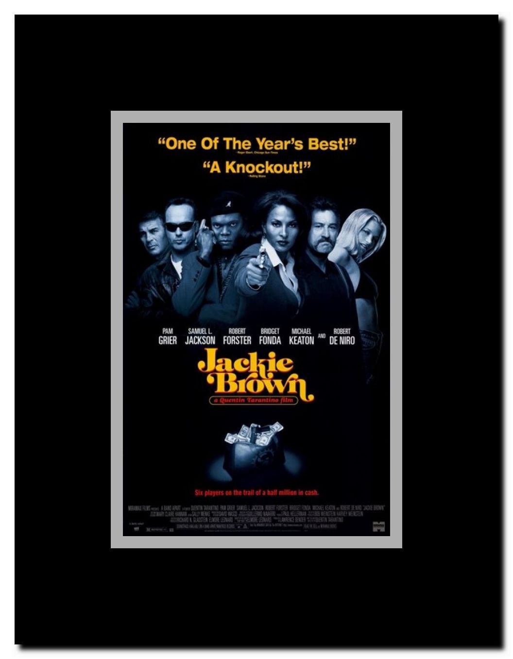 Jackie Brown Framed Movie Poster