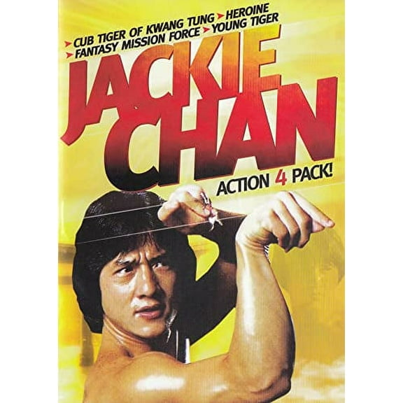 Jackie Chan Action 4 Pack: Cub Tiger of Kwang Tung / Heroine / Fantasy Mission Force / Young Tiger (DVD)