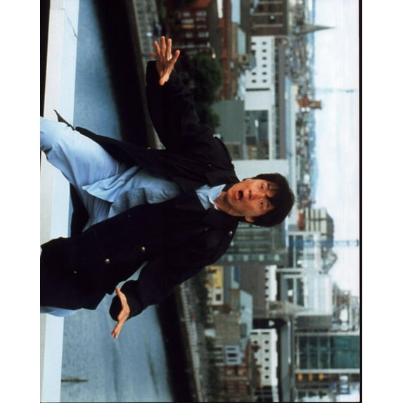 Jackie Chan On Rooftop In The Medallion Photo Print (16 x 20) - Item # MVM70517