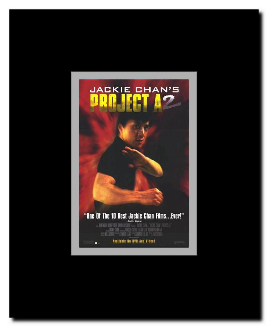Jackie Chan's Project A2 Framed Movie Poster
