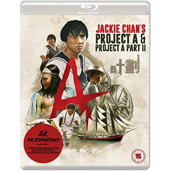 Jackie Chan's Project a & Project A: Part II (Blu-ray) Winnie Wong Wu Long Cheung Sam Lui Mars