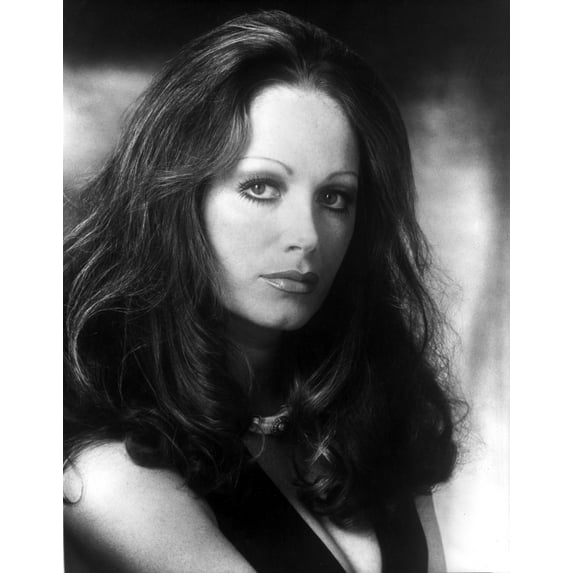 Jackie Collins Posed in Wavy Hairdo Photo Print (8 x 10)